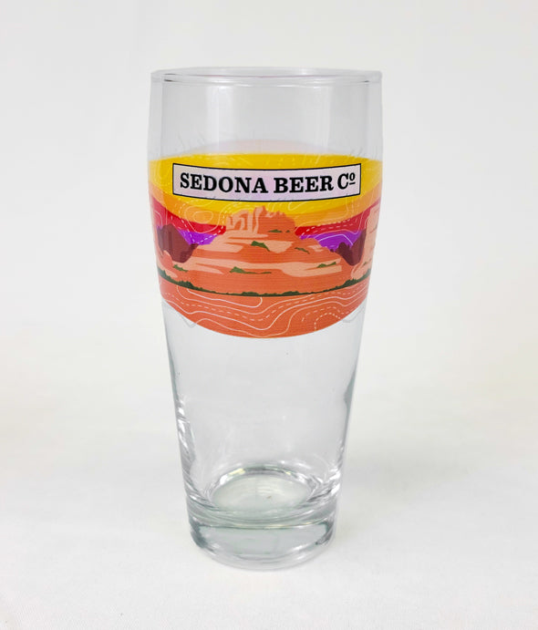 Sedona Beer Landscape Tumbler Glass
