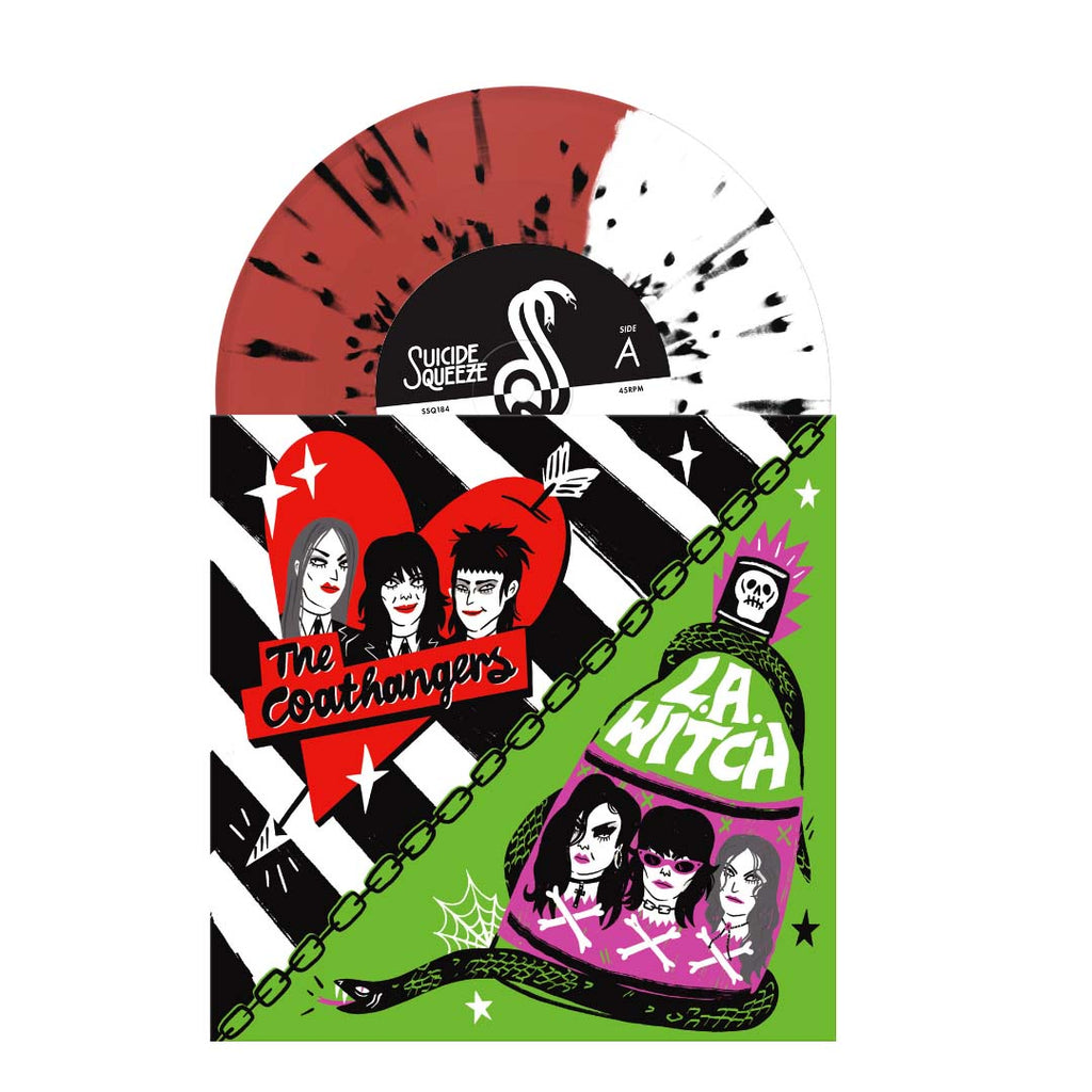 The Coathangers/LA Witch split 7" on "Pretty Baby" Vinyl